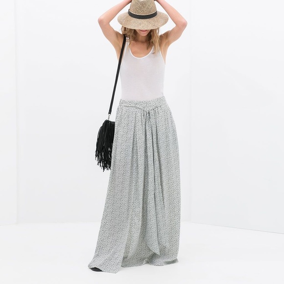 zara skirt maxi
